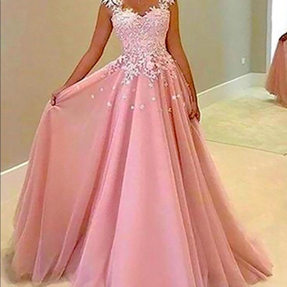 Dresses | Alineprincess Sweetheart Sleeveless Floorlength Applique Tulle  Dresses | Poshmark